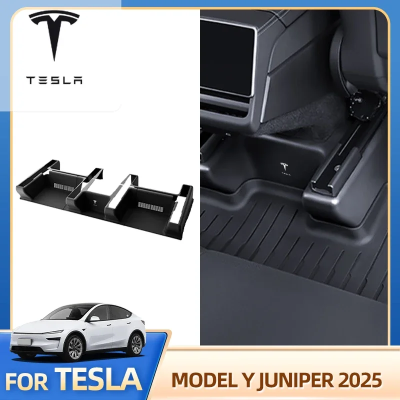 

Для Tesla Model Y Juniper 2025 2026 полностью упакованные аксессуары для защиты углов от ударов под сиденьем автомобиля Modifi автомобильная наклейка