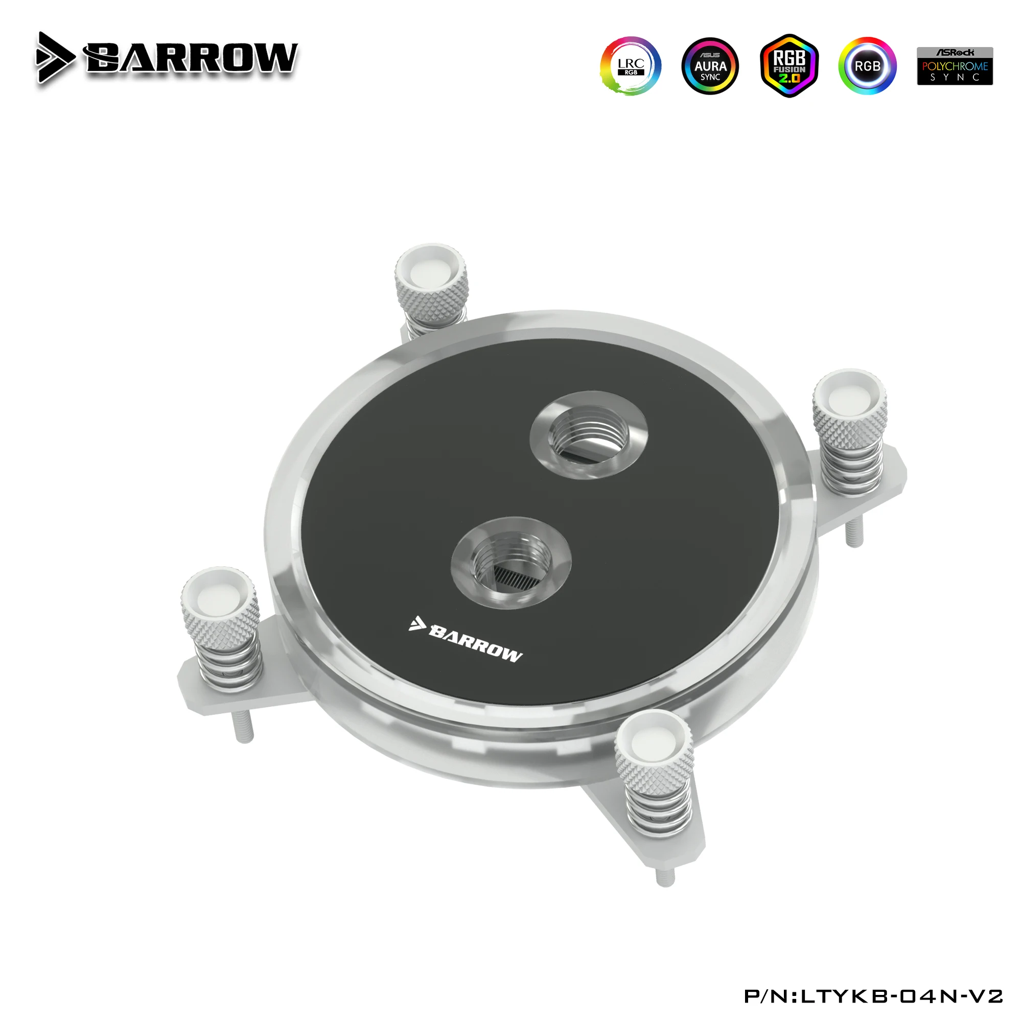 Barrow CPU Water Block use for Intel LGA 1150 1151 1155 1156 1200 1700 / AM3 AM4 / 2011 X99 X299 / Coper Radiator / Support AURA