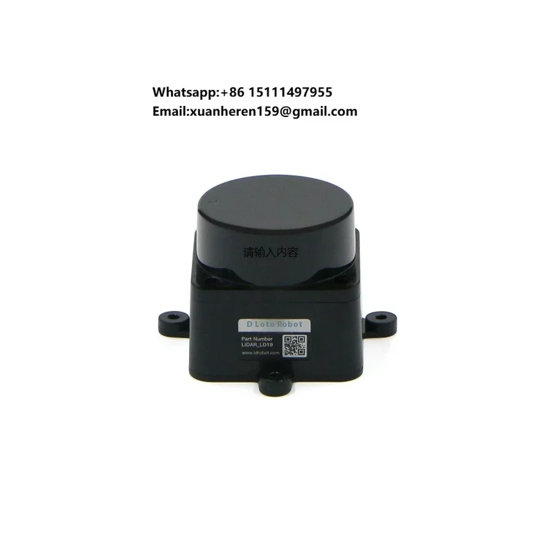 LD19 Lexing Lidar D300 Intelligent Robot Sensor for Mapping Navigation Positioning Compatible with ROS2 Car System