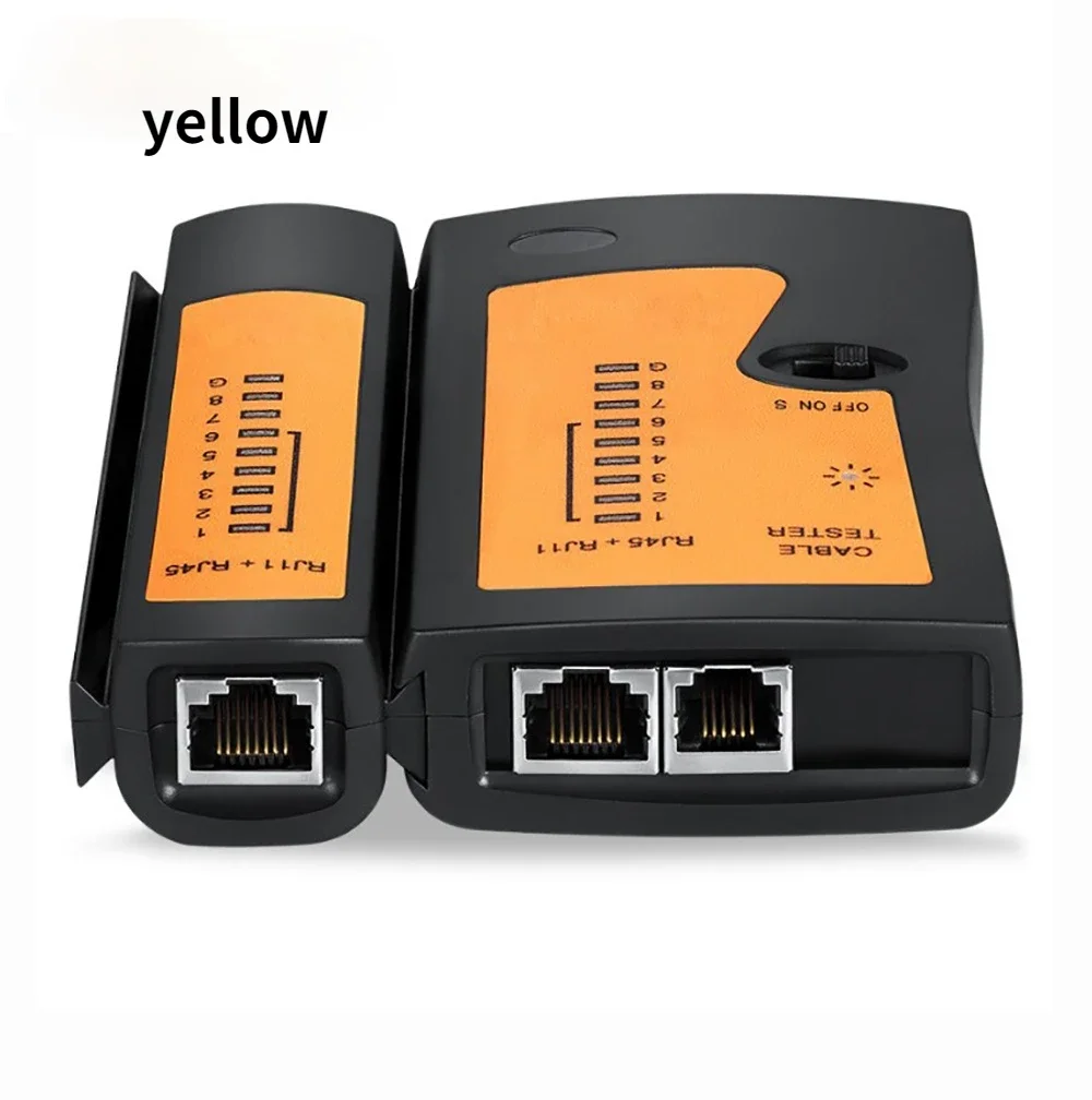 RJ45 Network Cable Lan Tester RJ45 CAT5 UTP LAN Cable Tester Networking Tool Network Repair RJ45+BNC Network Cable Tester