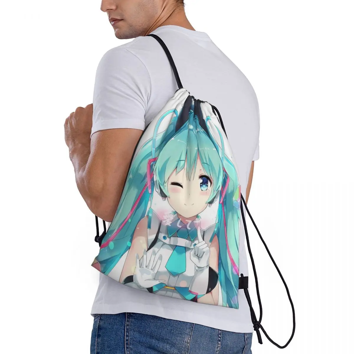 Hatsune-Sac à Dos de dehors de Proximité pour Homme et Femme, Accessoire de Voyage en Plein Air, Fitness, Gym, Natation, Plage, Grande Capacité