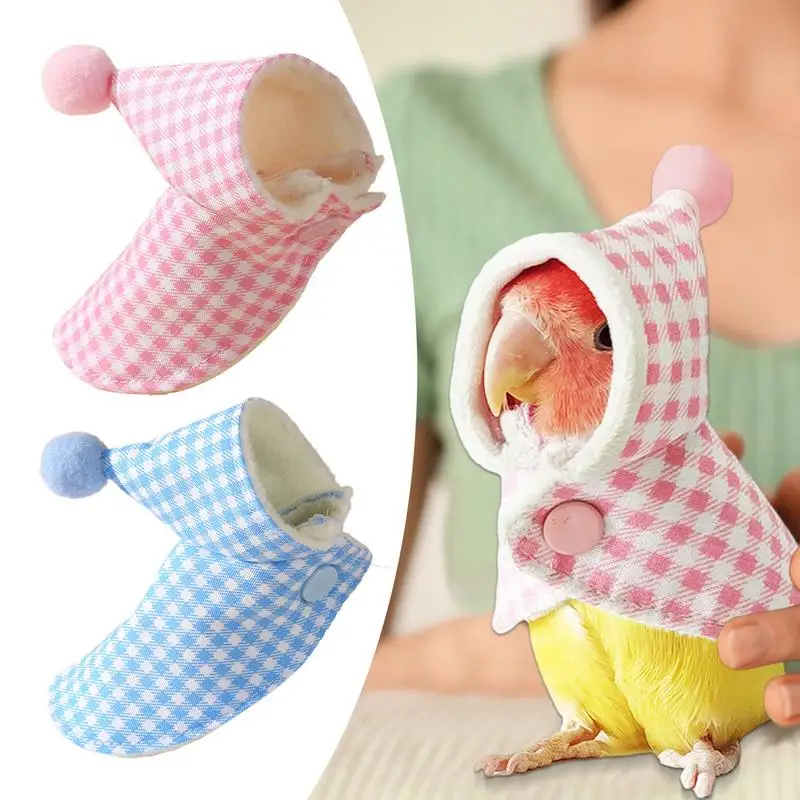 Bird Clothes for Cockatiel Parakeets Parrots Costume Cloak Washable Small Animals Apparel Cosplay Photo Prop Animals Apparel