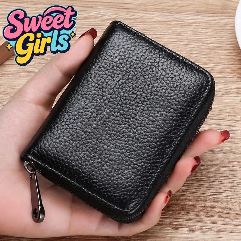 Small Business Card Holder Wallet Men Bank Card/ID Card/Credit Card Holder 22 Bits Card Wallet RFID Blocking Protects Case
