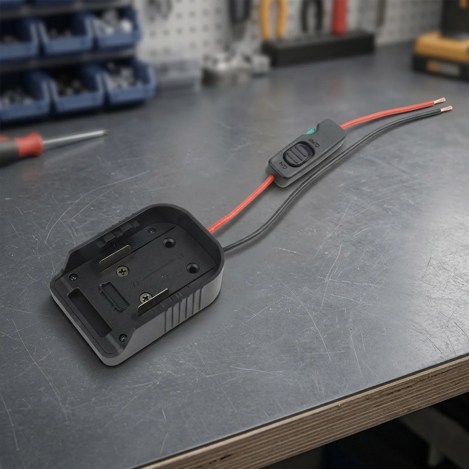 Secure Battery Adapter for and For Bosch 18V LiIon Batteries Construction and Easy Installation Secure Battery