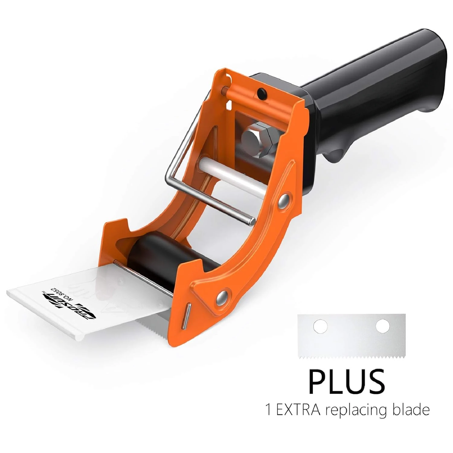 Convenient and Reliable 2 Inch Efficient and Fast Tape Gun Dispenser with Built-in Cutter for Quick and Easy Packaging Sealing -