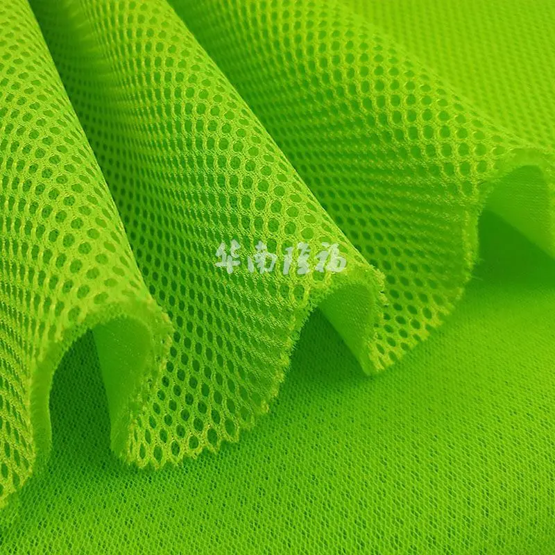 3D Breathable Sandwich Mesh Fabric By Meters for Luggage Car Seat Cover Sofa Surround Sewing Three Layer Interlayer Cloth White