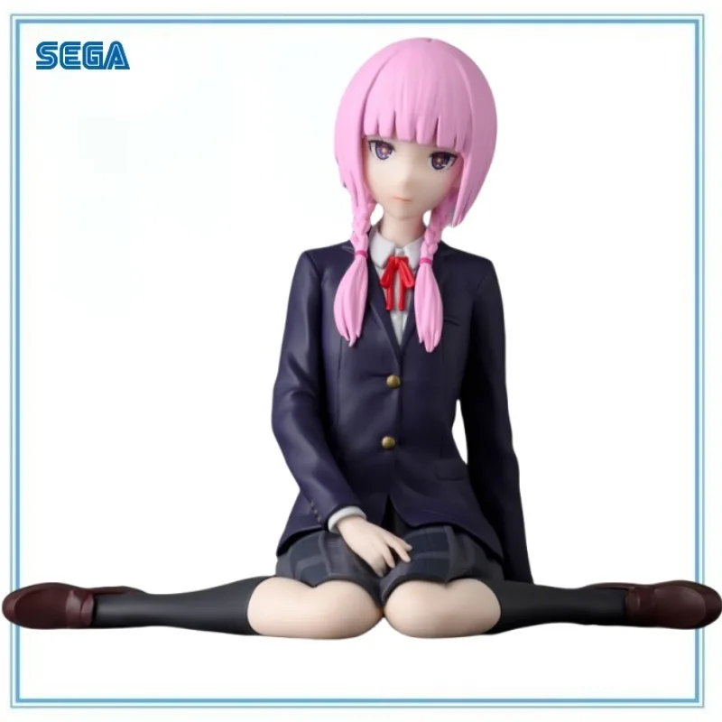 

BANDAI Sega Prize Animation Edition: Pink-Haired Schoolgirl with Red Ribbon Classic Uniform-The Ultimate Collector's Figure