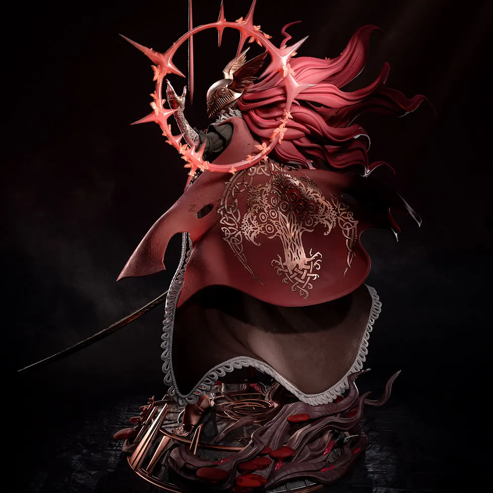 

Overall heights 50mm 75mm 90mm Resin model kit self-assembled and colored TD-7659/3D