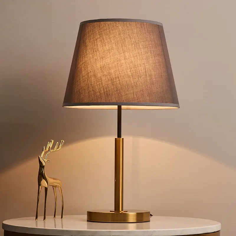 Factory Direct 2026 American desk lamp bedside lamp bedroom Nordic ins girl simple modern living room master bedroom light