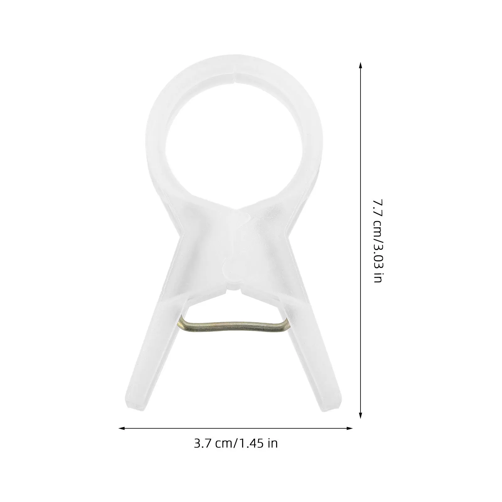 

100Pcs Plant Support Clips Plastic Garden Trellis Clips for Climbing Plants Tomato Vine Stem Fixing Support Clamp