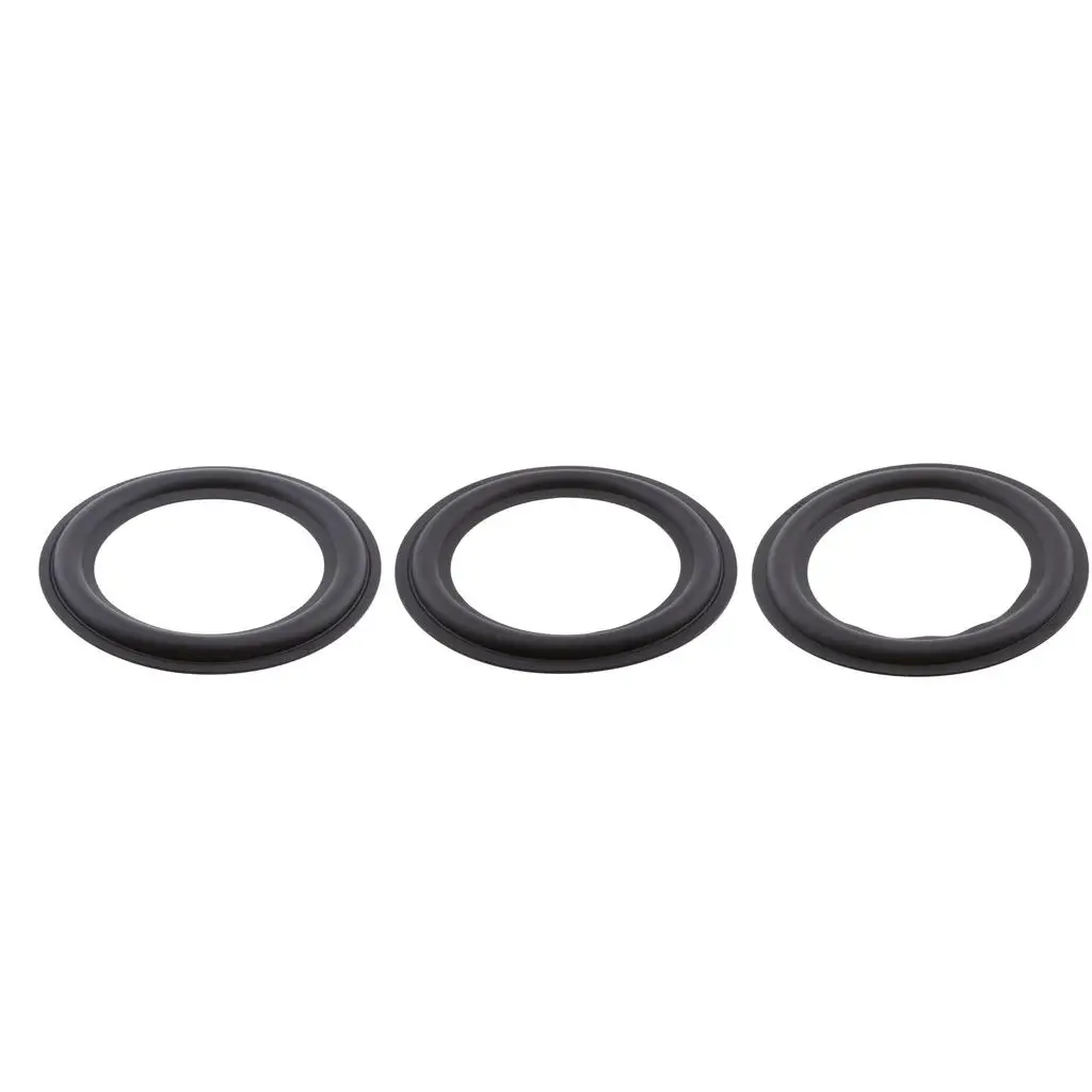 

Black Rubber Speaker Foam Edge Durable Repair Kit Surround Ring for Restoring Loudspeaker Output