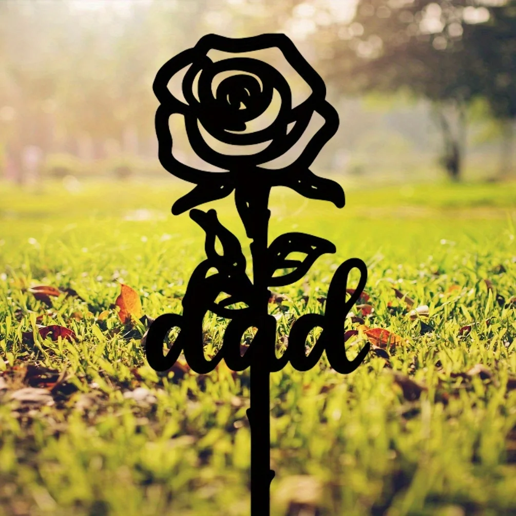 CIFBUY Décoration Murale Métallique en Forme de Cœur pour Jardin, Art Mural en Fer pour Cimetière, Décoration Commémorative, Cadeau de Condolences