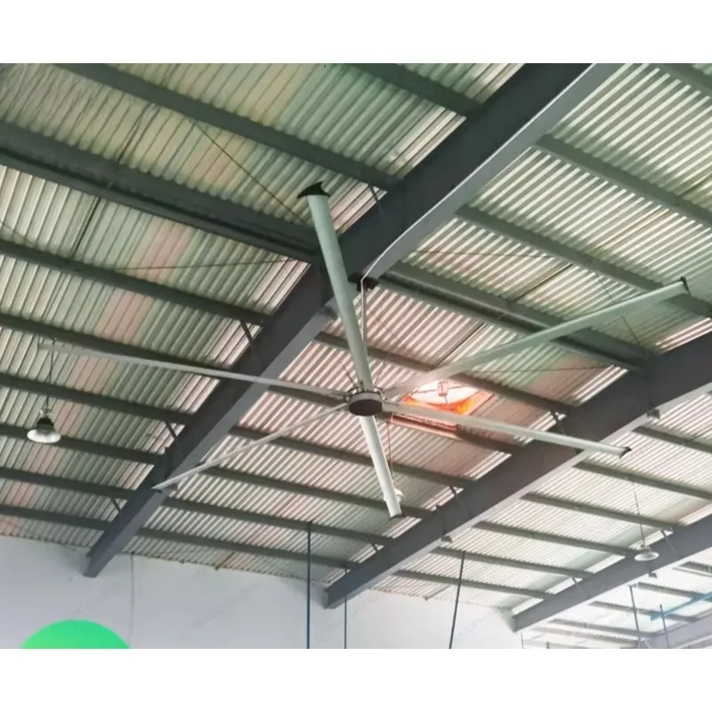 fan factory large wind permanent magnet industrial ceiling fan 7 meters, workshop warehouse basketball hall cooling large fan