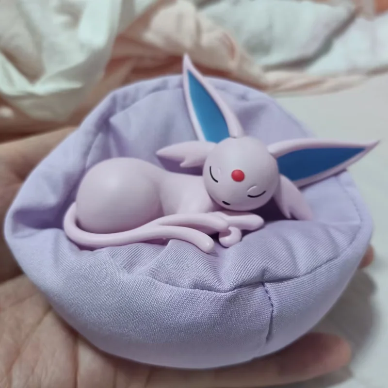 

New in Stock Genuine Pokemon Sleeping Position Eevee Pikachu Blind Box Cute Decorative Item Gift