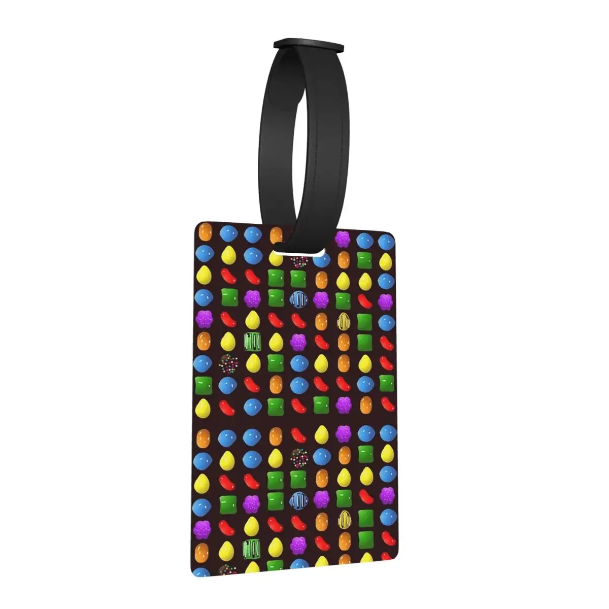 

New Candy Crush Saga Luggage Tags Suitcase Accessories Travel Fashion Baggage Boarding Tag Label Holder ID Name Address