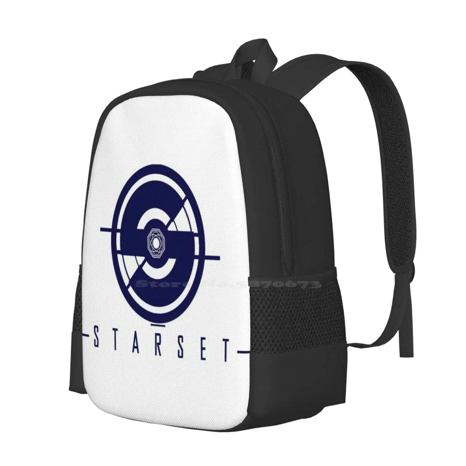 Starset # 2 Teen College Student Backpack Pattern Design Bags Starset Band Alt