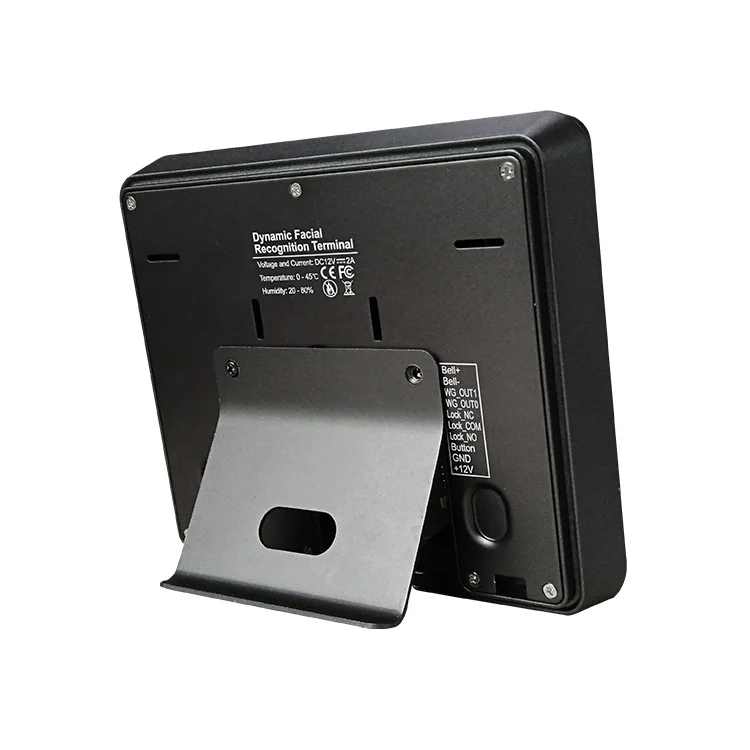 5 inch display AI face access control Staff Attendance face recognition biometric machine machine