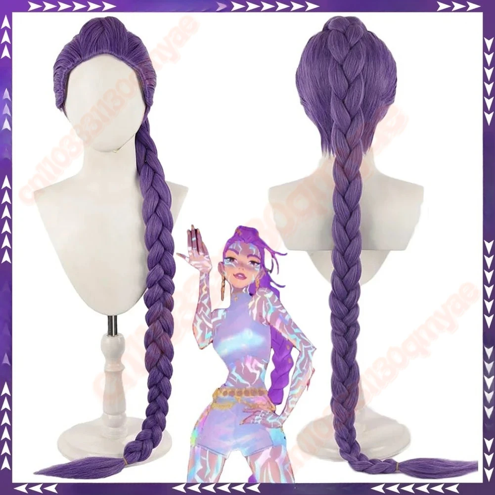 

Rumi 2025 Cartoon Demon Hunter KPop Style Cosplay Wig for Women Fantasy Hair Accessory Adult Costume Roleplay