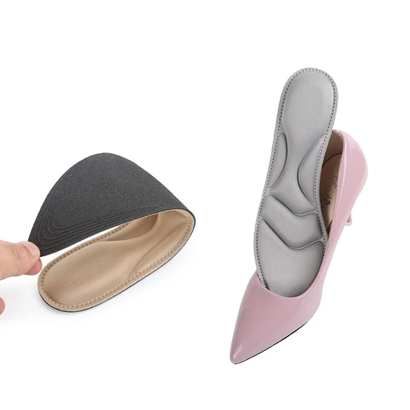 Women's high heels insole shock-absorbing and sweat absorbing thin cushioning high heels anti pain pointed pad