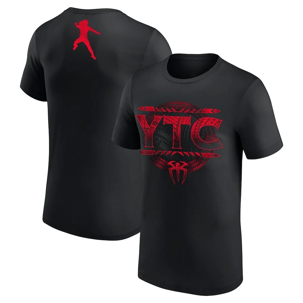 2026 Hot Sales Roman Reigns T-shirt Men and Women Summer Cotton Clothing Casual Fashion Short Sleeved Tee Streetwear Unisex