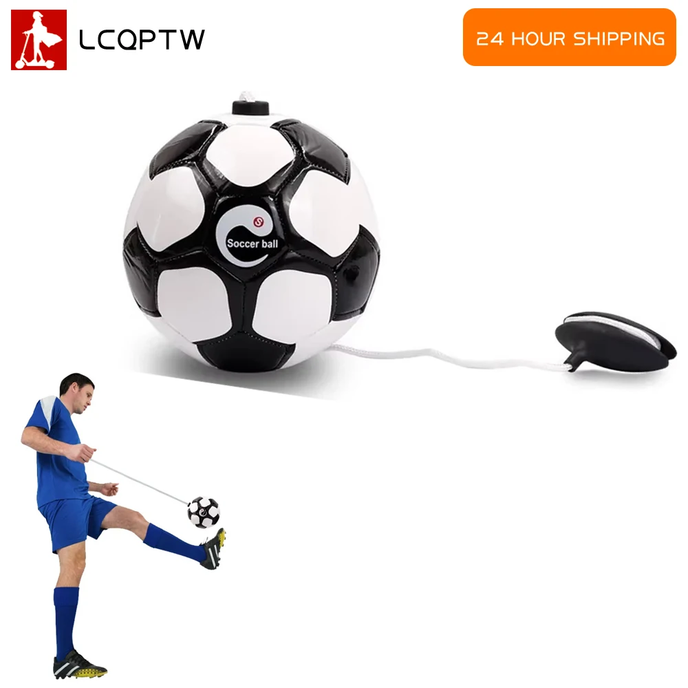 

Standard Official Profession Balls Size 2 Football BALL Beginner Training Soccer Ball Practice Belt Trainer Equipment Kick