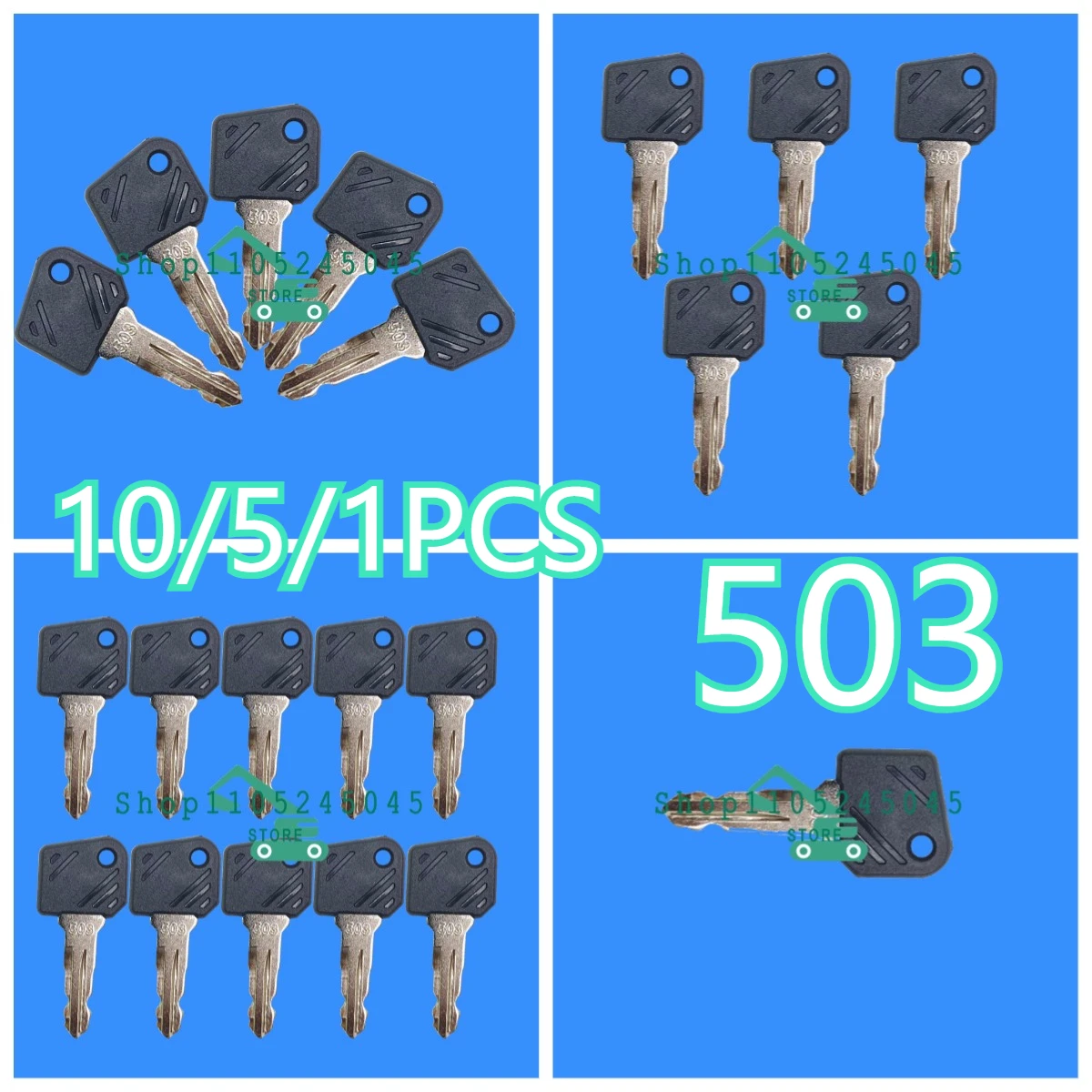 

10/5/1 шт. ключей зажигания # 503 для погрузчиков Linde