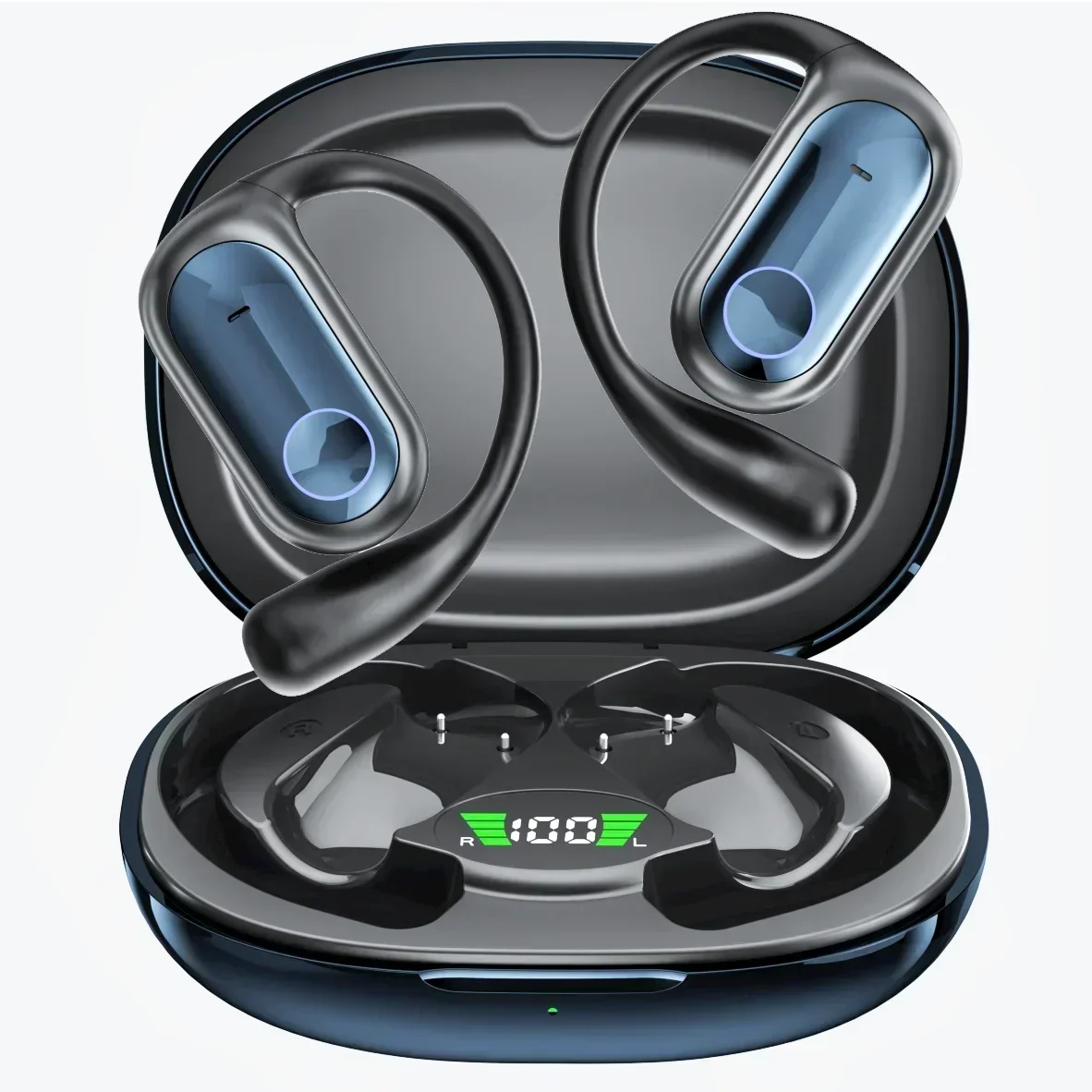 

OWS Беспроводные наушники Bluetooth-гарнитура с микрофонами Hi-Fi стереозвук наушники Smart Touch спортивные водонепроницаемые наушники для телефона