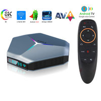 A95X F4 TV Box with Voice Controller Android 11.0 S905X4 HD Home Theater Player Dual Band WIFI 4gb 64gb Smart Set Top Box