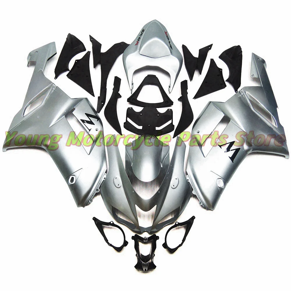 For Kawasaki Ninja ZX-6R 636 ZX600R ZX636 2007 2008 Motorcycle Fairing Exterior Accessories Graffiti Colour Change Suits