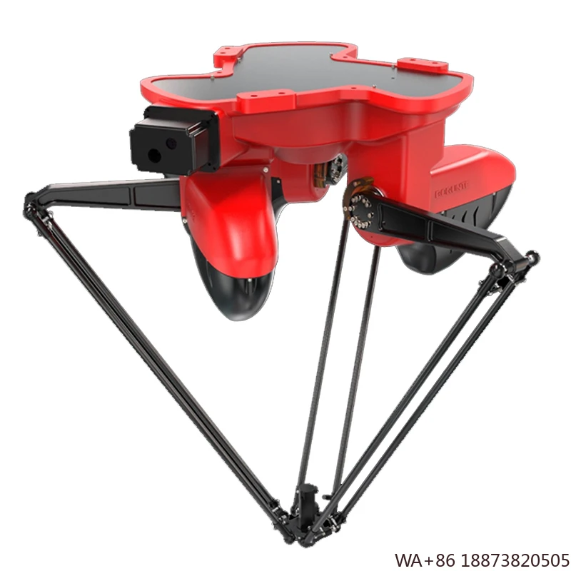 روبوت جديد ترقية القابض المتوازي العناكب مناور-حمل 8 كجم 4-محور صناعي لفرز التعامل مع التجميع #4