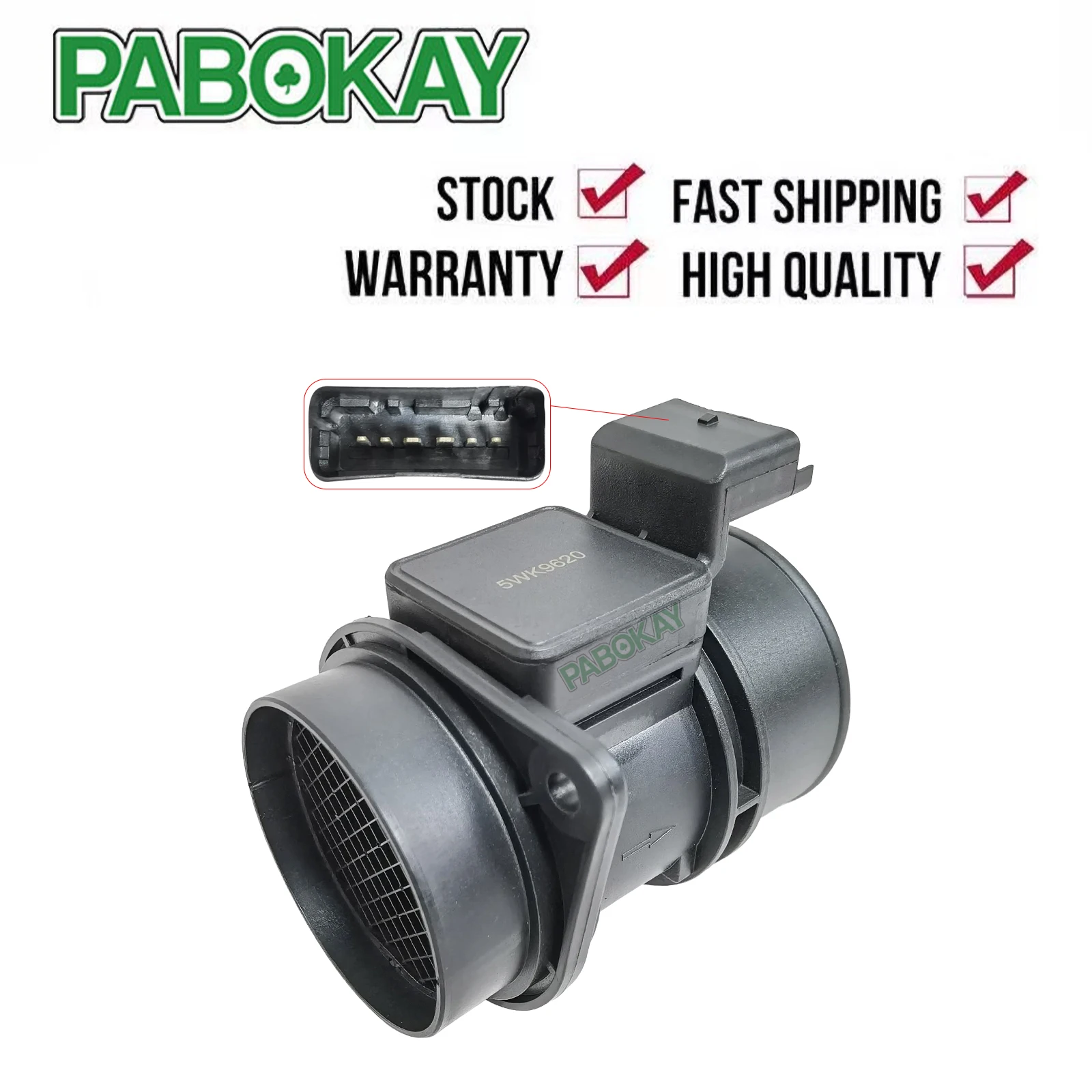 

Для Opel Vauxhall Vivaro Renault Clio Nissan Primastar датчик массового расхода воздуха 5WK9620 5WK9620Z 9110733 4402733 44202733