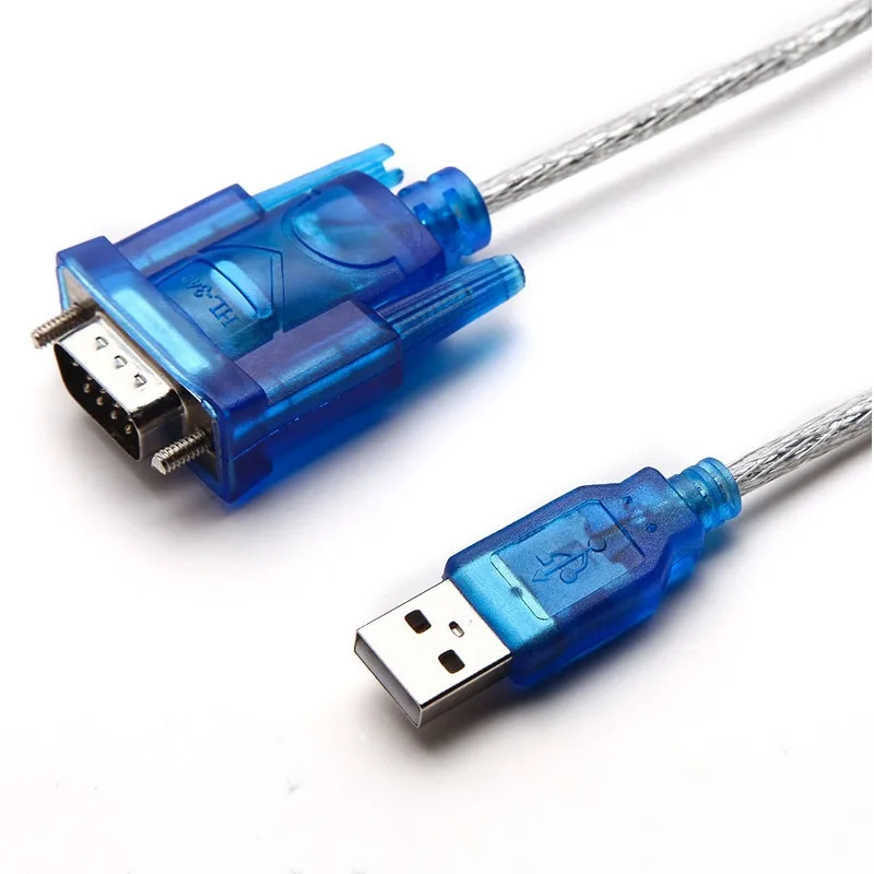 جديد HL-340 USB إلى RS232 COM ميناء المسلسل المساعد الشخصي الرقمي 9 دبوس DB9 مهائي كابلات دعم Windows7 64 #2