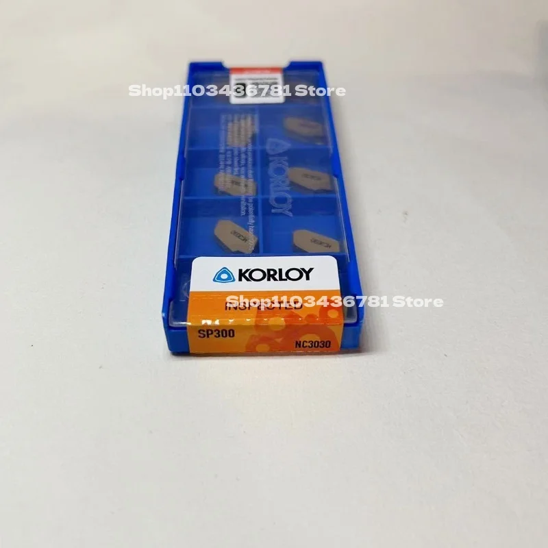 KORLOY SP200 NC3030/ SP300 NC3030/ SP400 NC3030 /SP500 NC3030 /SP600 NC3030 turning blade carbide inserts Cutting Tools 10Pcs