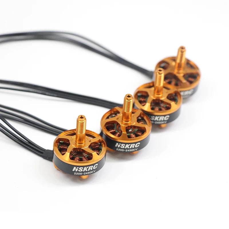 Model aircraft four-axis FPV 2205 brushless motor 2450KV 1700KV 3-6S 5-inch violent racing motor