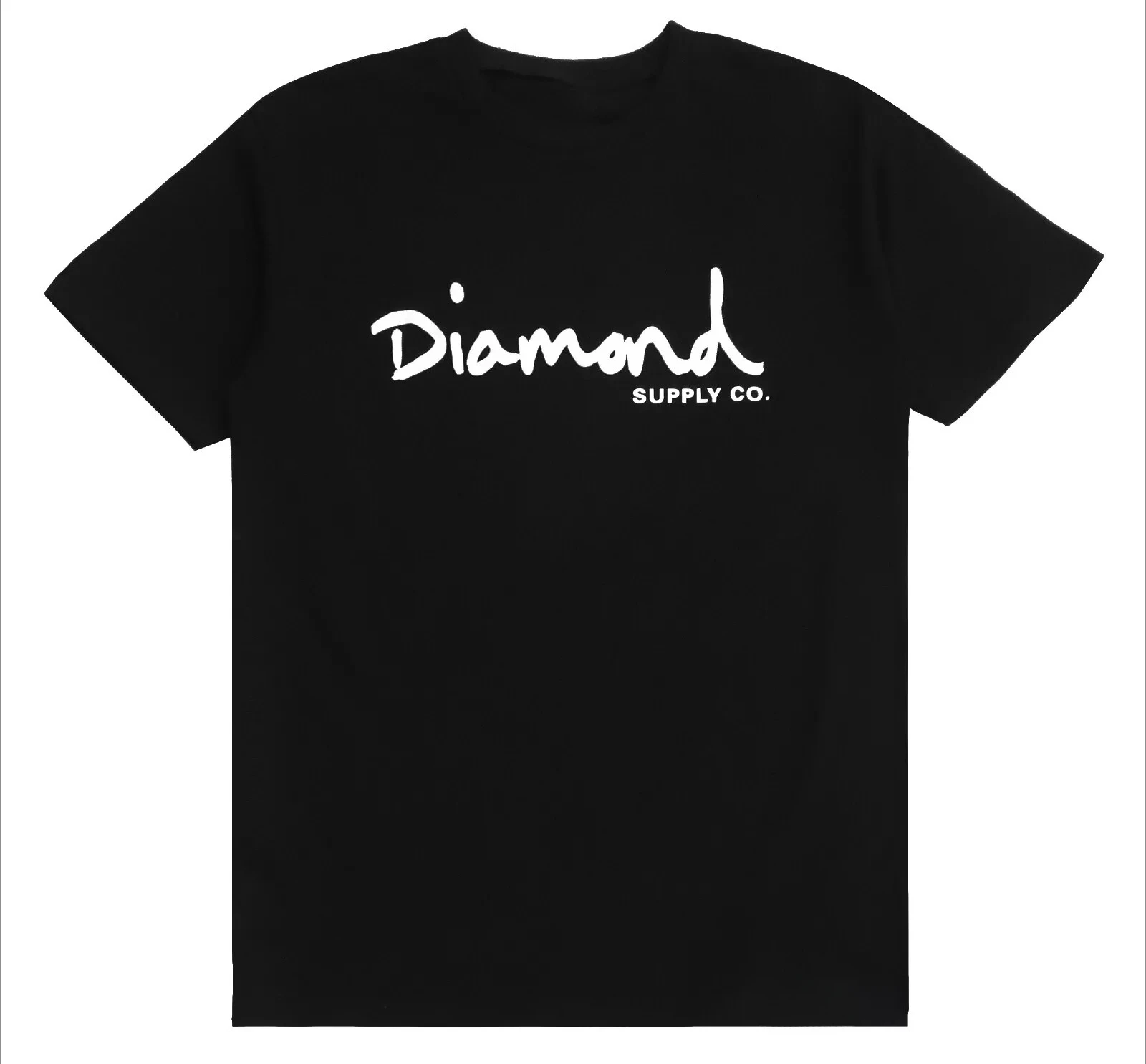 

Diamond Supply Co. Мужская футболка OG Script Logo с коротким рукавом черного цвета, элитная роскошь для мужчин и женщин, топ Y2k