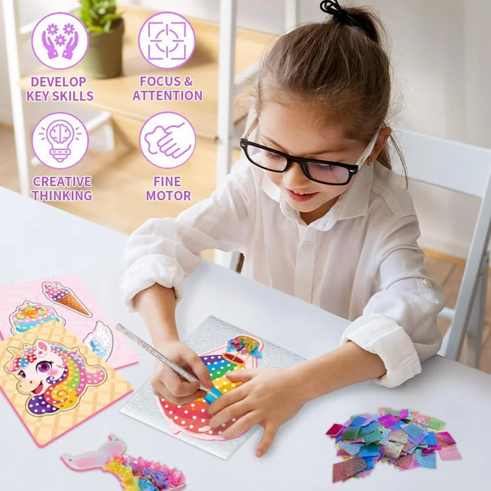 مجموعة أدوات فنية للحرف اليدوي - مراجعة Art Craft Unicorn وسعره