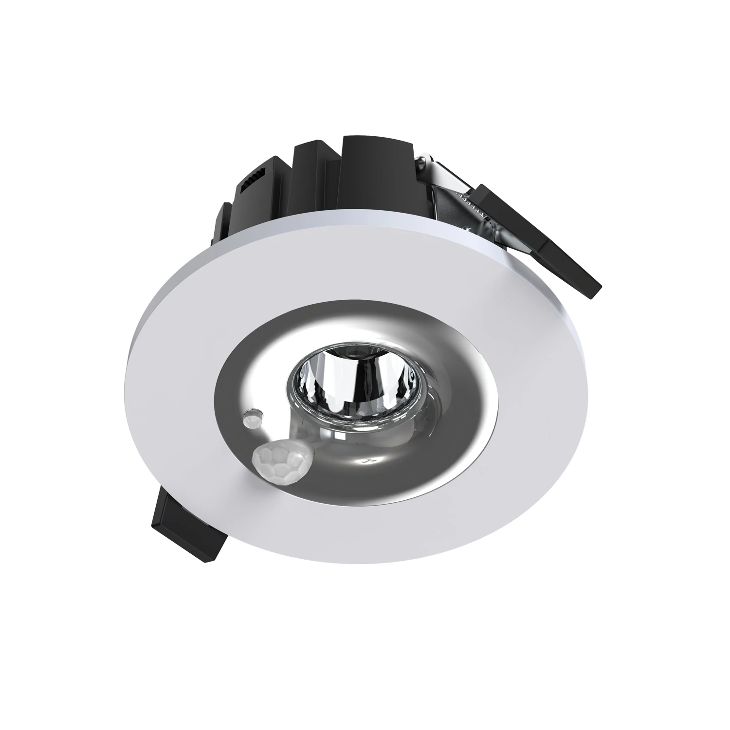 

PIR Motion Sensor LED Downlight, 8W Recessed Ceiling Spotlight for Φ55mm Hole, Automatic ON/Off, Movement Activated for Hallway