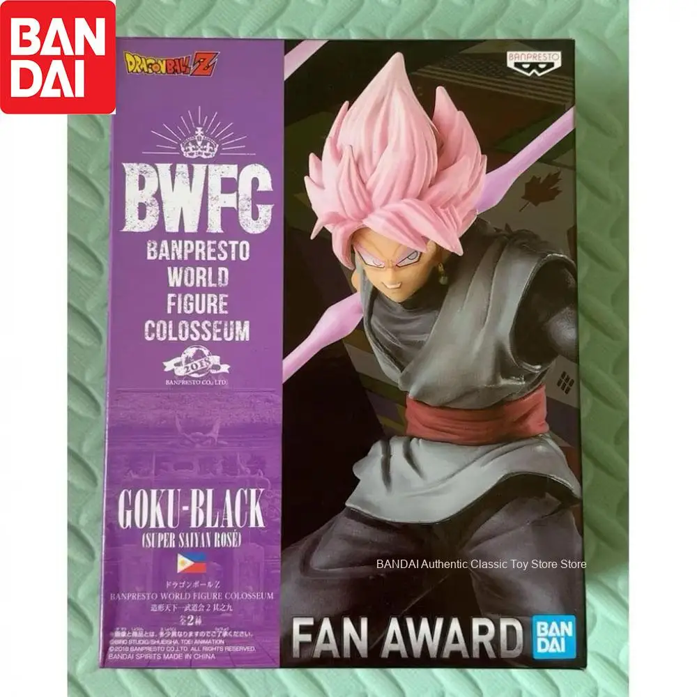 

Подлинная официальная оригинальная Bandai Banpresto Dragon Ball Tenkaichi Budokai Goku Black Zamasu, натуральная коллекционная модель аниме