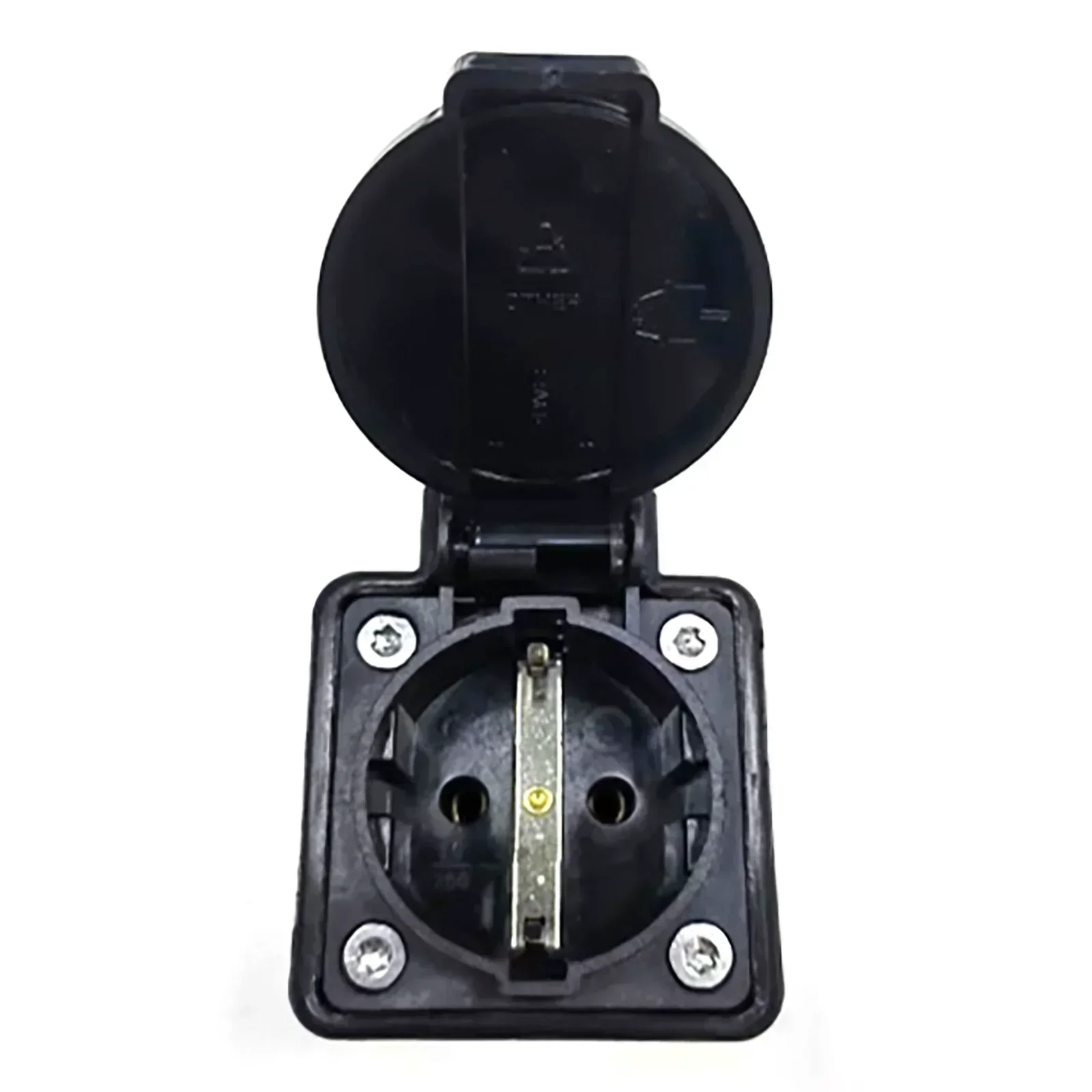 Adaptador de cargador EV Type2 de 10A, 2,7kohm a enchufe Universal de 220V, convertidor de descargador de coche eléctrico con enchufe Schuko UE para