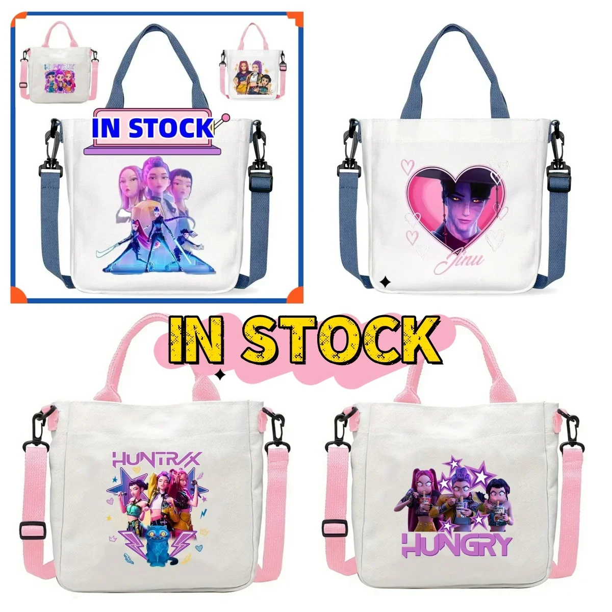 

2026 В наличии, популярная трендовая эксклюзивная сумка K-Pop-Demon Hunters Kids, милая мини-сумка через плечо на груди, подарки для детей