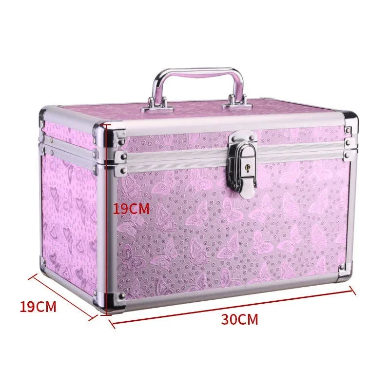 New Brand Makeup Box Artist Professional Beauty Cosmetic Cases Make up Bag Tattoo Nail Multilayer Toolbox Storage Suitcase Bag