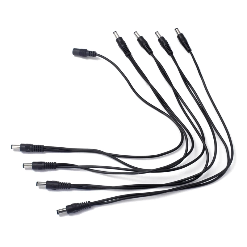 3/6/8 Ways Guitar Pedal Power Supply Cable Power Supply Adapter Splitter Cord DropShipping