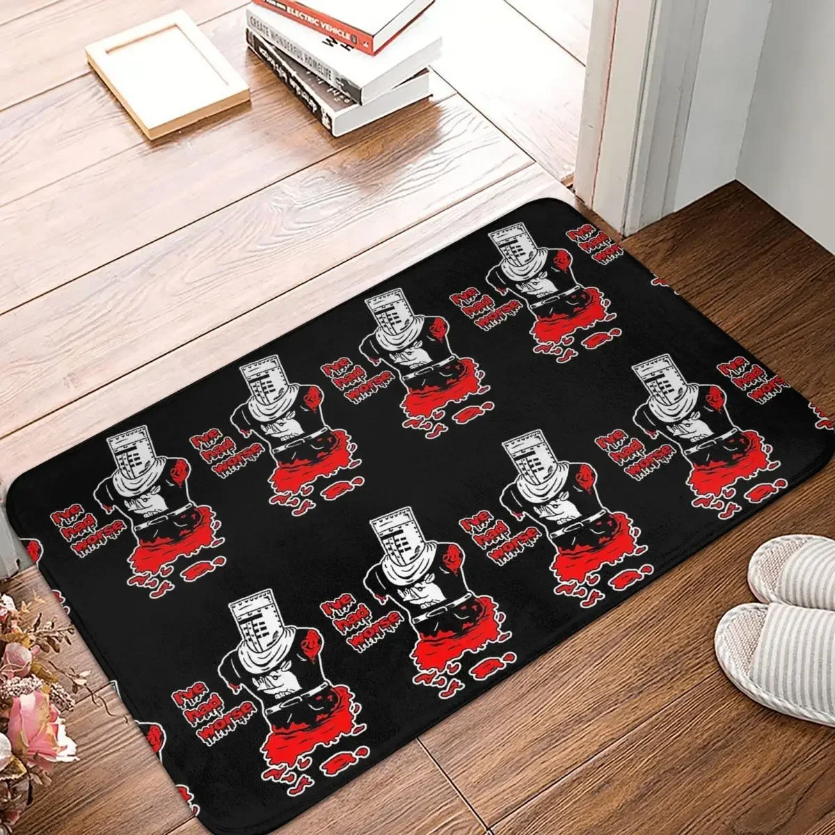 Monty Python Black Knight Doormat Rug Carpet Mat Footpad Polyester Non-slip Front Room Corridor Kitchen Bedroom Balcony Toilet