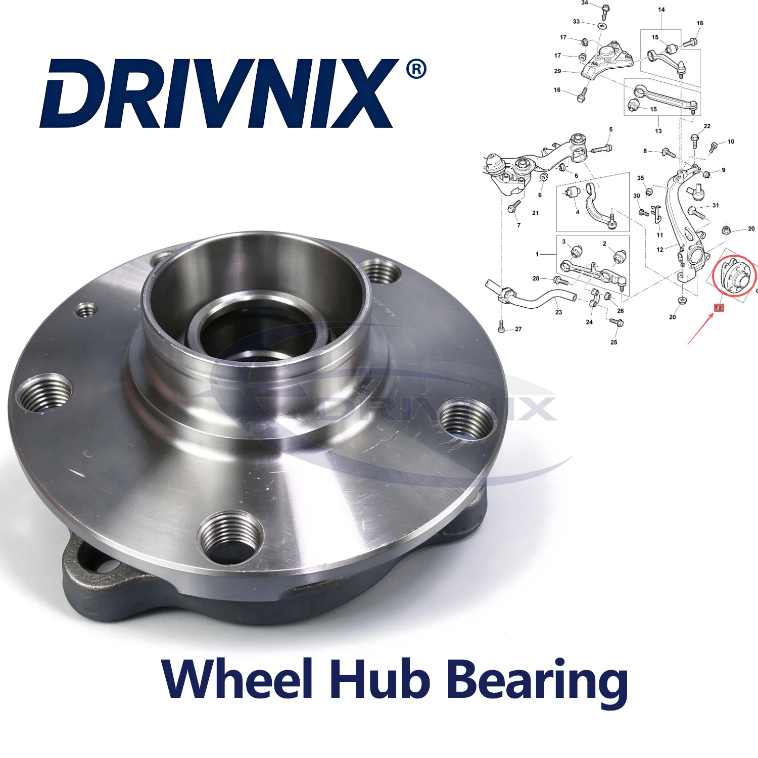 Front Rear Wheel Hub Bearing 3W0407613A 3W0407613B 3W0407613C 3W0407613D 3W0407613E For Bentley Continental GT Flying Spur