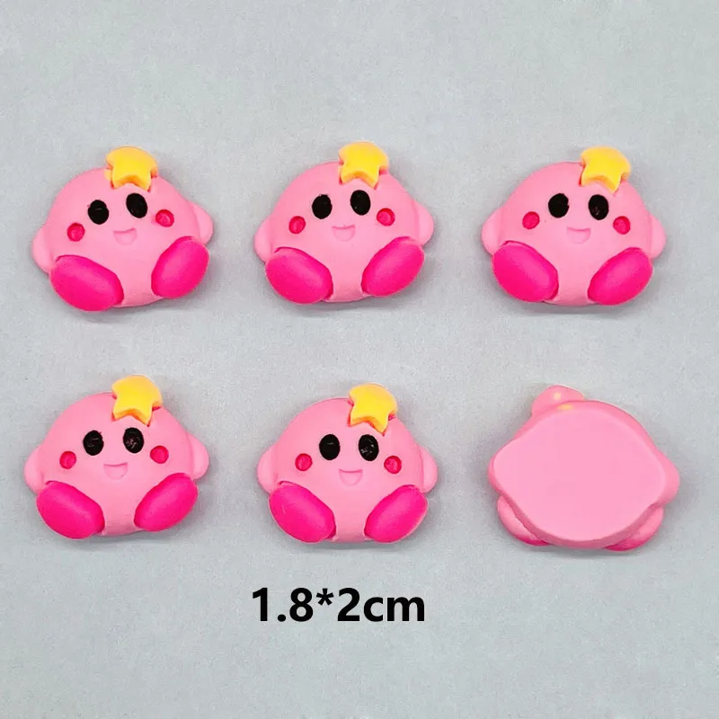 10pcs Cute Animal Resin Flatback Cabochon Stone Hair Pin Phone Case Home Decor DIY Scrapbook Embellishments Crafts Accessories