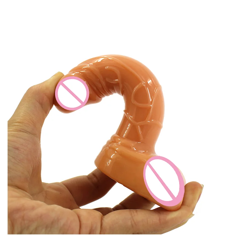 Mini TPE Dildo For Women Soft Small Penis Artificial Anal Vaginal Plug Dick Female Sex Toys 18+ Adult Products