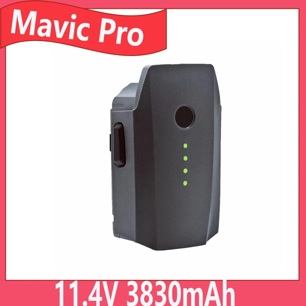 

For Mavic Pro Drone up to 27 Minutes 11.4V 3830mAh 3S Intelligent Spare Flight LiPo Drone Battery Replacement Parts brand new