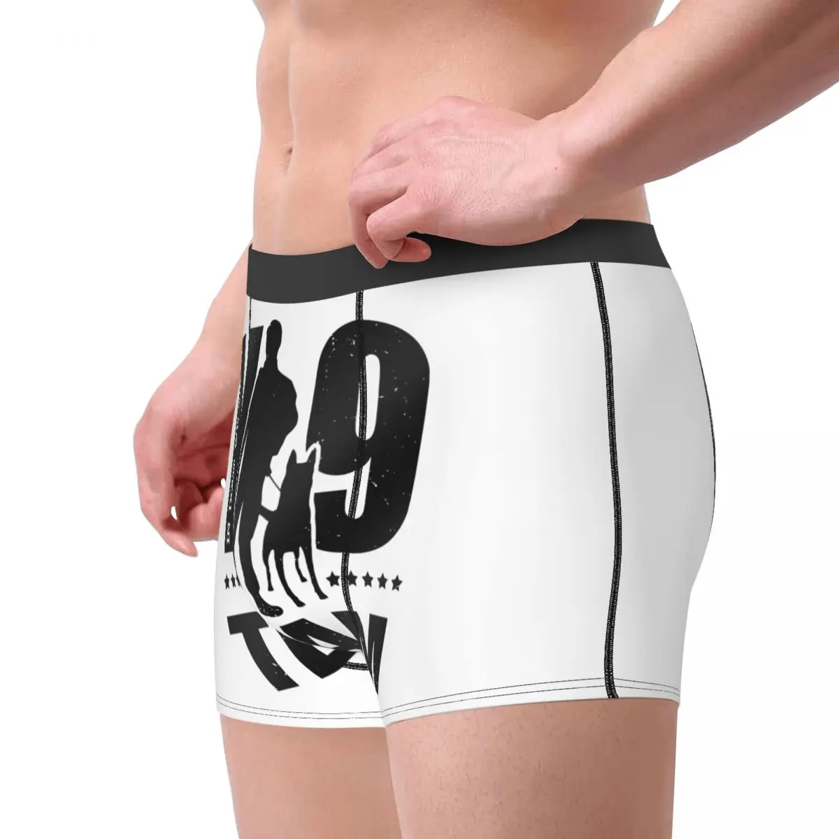 Man Boxer Briefs Shorts Panties K9 Team K9 Unit Malinois Breathbale Underwear Belgian Dog Male Novelty S-XXL Underpants