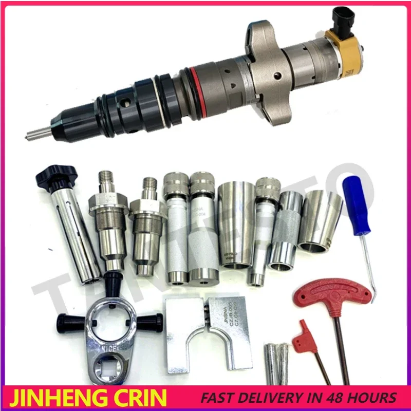 

CRIN HEUI Injector Disassemble Solenoid Valve AHE Travel Meauring Repair Tools For CAT C7C9