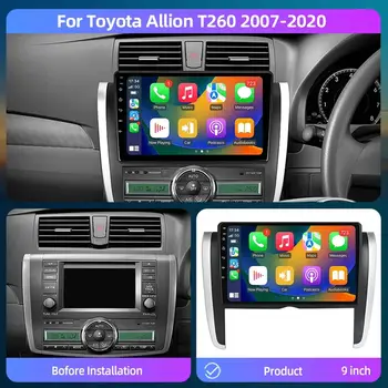 Pro Toyota Allion T260 2007 - 2020 Android 15 Carplay Pravostranné řízení Autorádio Multimediální video přehrávač Navigace Stereo Auto 6 nejlepší prodej Autorádio Toyota Allion - №3